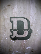 Load image into Gallery viewer, A-Z Rustic 5&quot; or 12&quot; Black Metal Carnival Letters.
