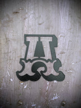 Load image into Gallery viewer, A-Z Rustic 5&quot; or 12&quot; Black Metal Carnival Letters.
