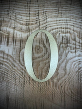Load image into Gallery viewer, Distressed Gold 5&quot; or 12&quot; Classic Metal Letters, A-Z, 0-9
