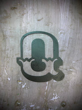 Load image into Gallery viewer, A-Z Rustic 5&quot; or 12&quot; Black Metal Carnival Letters.
