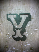 Load image into Gallery viewer, A-Z Rustic 5&quot; or 12&quot; Black Metal Carnival Letters.
