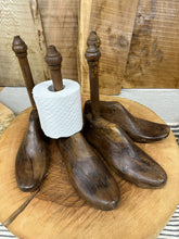 Load image into Gallery viewer, Vintage Shoe Stretcher / Shoe Last / Toilet Roll Holder / Kitchen Roll Holder
