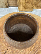 Load image into Gallery viewer, Wooden Vintage Herb Plant Pot Planter / Stationary Desk Tidy / Cutlery Holder C
