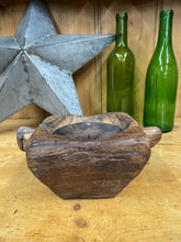 Load image into Gallery viewer, Rustic Wooden Candle Holder / Church Candle Holder / Reclaimed Farmhouse Decor (H)
