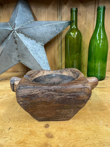 Rustic Wooden Candle Holder / Church Candle Holder / Reclaimed Farmhouse Decor (H)