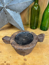 Load image into Gallery viewer, Rustic Wooden Candle Holder / Church Candle Holder / Reclaimed Farmhouse Decor (K)
