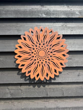 Load image into Gallery viewer, Large Rusty Metal Sunflower Garden Decoration
