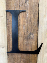 Load image into Gallery viewer, Rustic 5&quot; or 12&quot; Black Metal Classic Letters For  The Home And Garden
