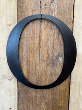 Load image into Gallery viewer, Rustic 5&quot; or 12&quot; Black Metal Classic Letters For  The Home And Garden
