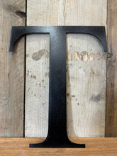 Load image into Gallery viewer, Rustic 5&quot; or 12&quot; Black Metal Classic Letters For  The Home And Garden
