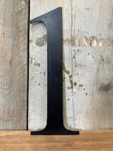 Load image into Gallery viewer, Rustic 5&quot; or 12&quot; Black Metal Classic Letters For  The Home And Garden
