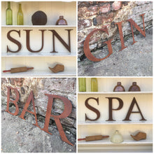 Load image into Gallery viewer, Classic Rusty Metal Letters 5&quot; And 12&quot; A-Z 0-9 Rustic Signs For The Home And Garden
