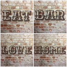 Load image into Gallery viewer, Rusty 12&quot; Carnival Metal Letters A-Z
