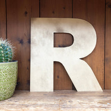 Load image into Gallery viewer, 12&quot; and 5 &quot; Coloured Metal Fat Font Letters,
