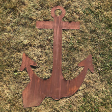 Load image into Gallery viewer, Large Rusty Metal Anchor Garden Decoration

