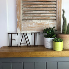 Load image into Gallery viewer, Rusty Metal 5&quot; or 12&quot; Art Deco Lettering A-Z 0-9

