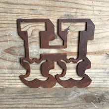 Load image into Gallery viewer, Rusty 5&quot; Carnival Metal Letters A-Z
