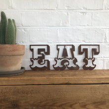 Load image into Gallery viewer, Rusty 5&quot; Carnival Metal Letters A-Z
