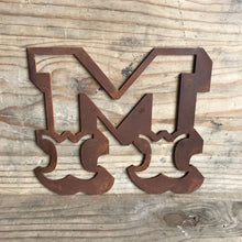 Load image into Gallery viewer, Rusty 5&quot; Carnival Metal Letters A-Z
