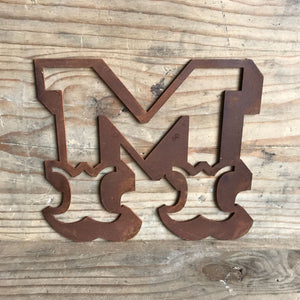 Rusty 5" Carnival Metal Letters A-Z