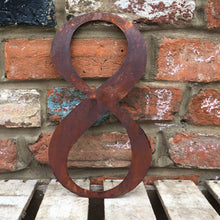 Load image into Gallery viewer, Classic Rusty Metal Letters 5&quot; And 12&quot; A-Z 0-9 Rustic Signs For The Home And Garden
