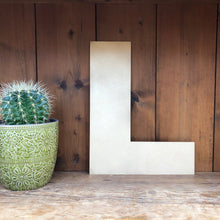 Load image into Gallery viewer, 12&quot; and 5&quot; Gold Fat Font Metal Letters.

