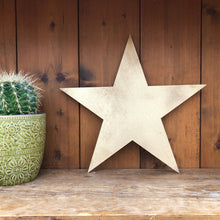 Load image into Gallery viewer, 12&quot; and 5&quot; Gold Fat Font Metal Letters.
