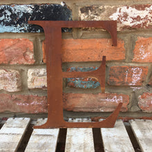 Load image into Gallery viewer, Classic Rusty Metal Letters 5&quot; And 12&quot; A-Z 0-9 Rustic Signs For The Home And Garden
