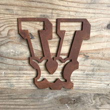 Load image into Gallery viewer, Rusty 5&quot; Carnival Metal Letters A-Z

