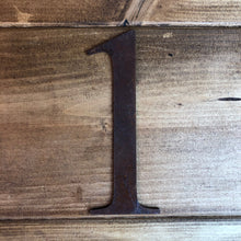 Load image into Gallery viewer, 5&quot; Classic Font Rusty Metal Alphabet Letters A-Z 0-9
