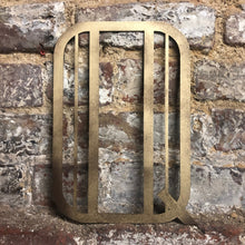 Load image into Gallery viewer, Gold Distressed 5&quot; or 12&quot; Art Deco Lettering A-Z 0-9
