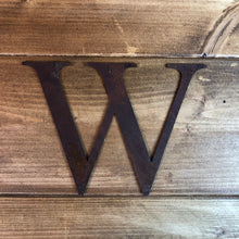 Load image into Gallery viewer, 5&quot; Classic Font Rusty Metal Alphabet Letters A-Z 0-9
