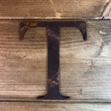 Load image into Gallery viewer, 5&quot; Classic Font Rusty Metal Alphabet Letters A-Z 0-9
