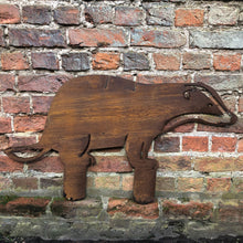 Load image into Gallery viewer, Large Rusty Metal Badger Garden Decoration

