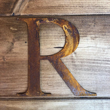 Load image into Gallery viewer, 5&quot; Classic Font Rusty Metal Alphabet Letters A-Z 0-9
