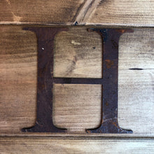 Load image into Gallery viewer, 5&quot; Classic Font Rusty Metal Alphabet Letters A-Z 0-9
