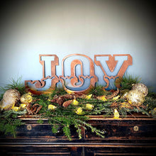 Load image into Gallery viewer, Rusty 12&quot; Carnival Metal Letters A-Z
