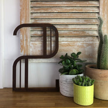 Load image into Gallery viewer, Rusty Metal 5&quot; or 12&quot; Art Deco Lettering A-Z 0-9
