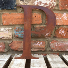 Load image into Gallery viewer, Classic Rusty Metal Letters 5&quot; And 12&quot; A-Z 0-9 Rustic Signs For The Home And Garden
