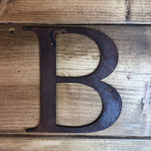 Load image into Gallery viewer, 5&quot; Classic Font Rusty Metal Alphabet Letters A-Z 0-9
