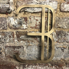 Load image into Gallery viewer, Gold Distressed 5&quot; or 12&quot; Art Deco Lettering A-Z 0-9
