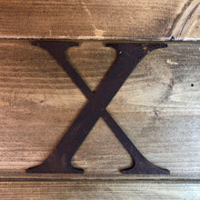 Load image into Gallery viewer, 5&quot; Classic Font Rusty Metal Alphabet Letters A-Z 0-9
