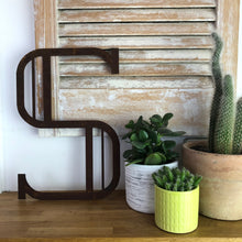 Load image into Gallery viewer, Rusty Metal 5&quot; or 12&quot; Art Deco Lettering A-Z 0-9
