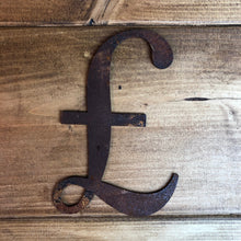 Load image into Gallery viewer, 5&quot; Classic Font Rusty Metal Alphabet Letters A-Z 0-9
