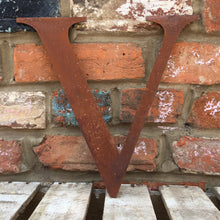 Load image into Gallery viewer, Classic Rusty Metal Letters 5&quot; And 12&quot; A-Z 0-9 Rustic Signs For The Home And Garden
