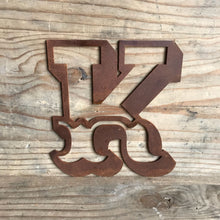 Load image into Gallery viewer, Rusty 5&quot; Carnival Metal Letters A-Z
