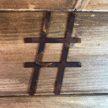 Load image into Gallery viewer, 5&quot; Classic Font Rusty Metal Alphabet Letters A-Z 0-9
