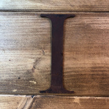 Load image into Gallery viewer, 5&quot; Classic Font Rusty Metal Alphabet Letters A-Z 0-9
