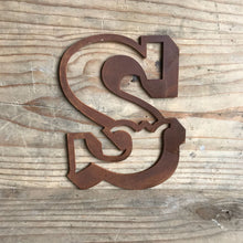 Load image into Gallery viewer, Rusty 5&quot; Carnival Metal Letters A-Z
