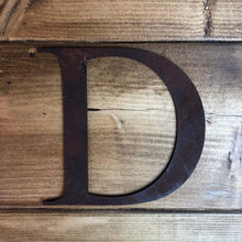 Load image into Gallery viewer, 5&quot; Classic Font Rusty Metal Alphabet Letters A-Z 0-9
